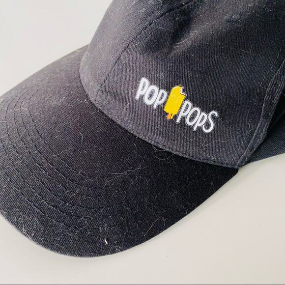 3/$20 URBAN OUTFITTERS Black White Yellow Pop Popsicle Dad Hat SnapBack Cap - Picture 3 of 5
